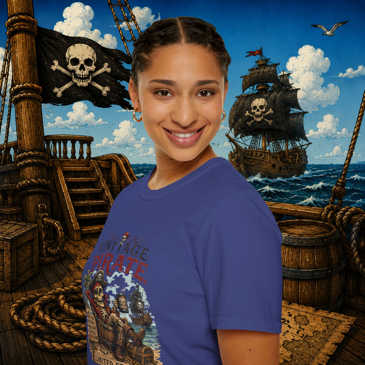 Vintage Pirate Limited Edition T-Shirt