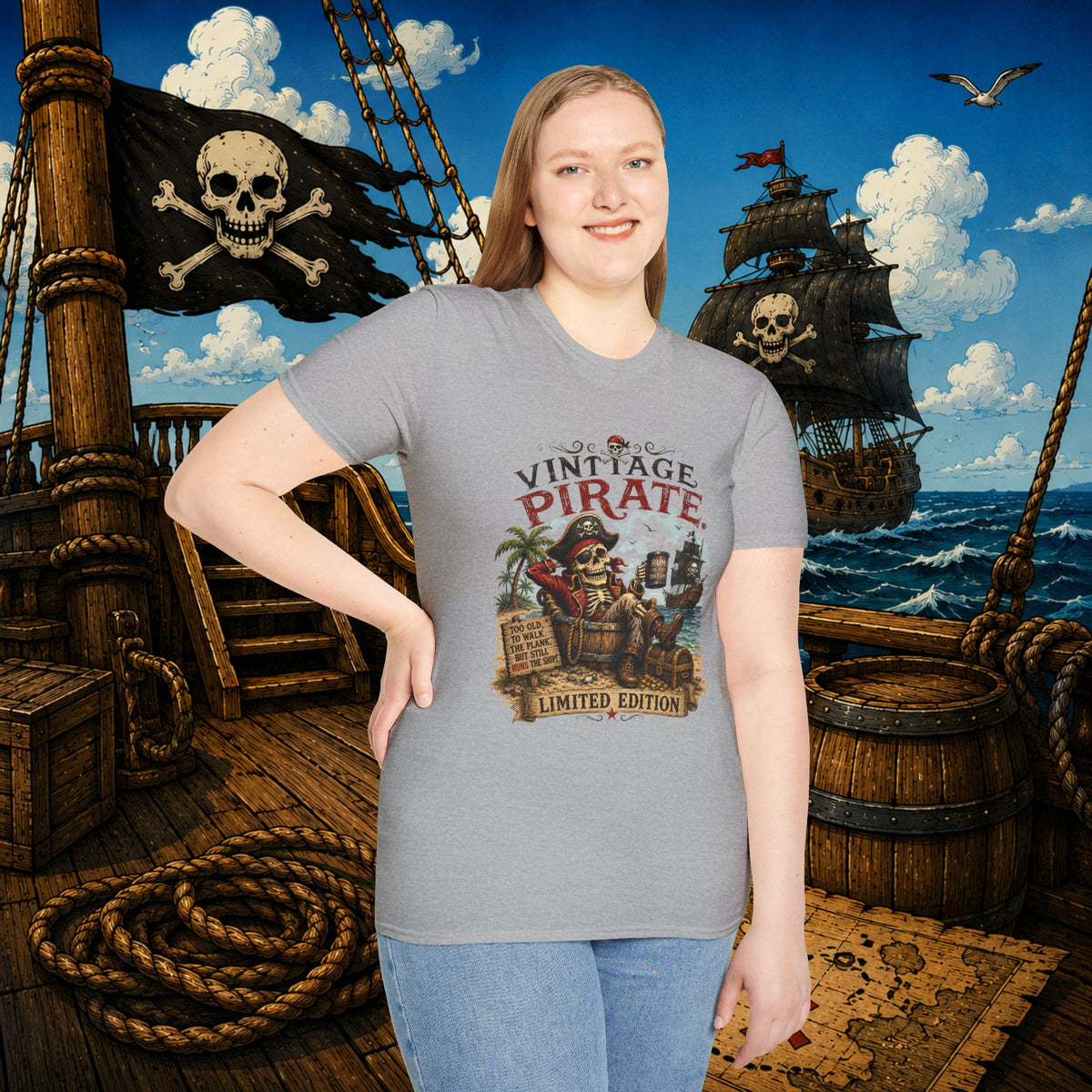 Vintage Pirate Limited Edition T-Shirt