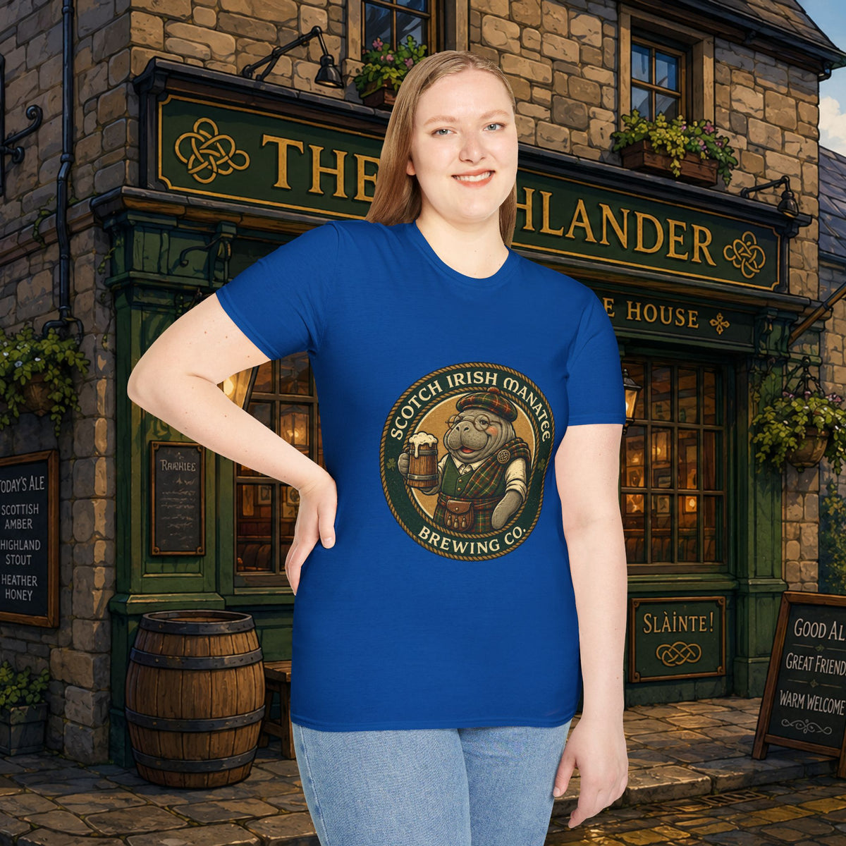 Scotch-Irish Manatee Brewing Company T-Shirt