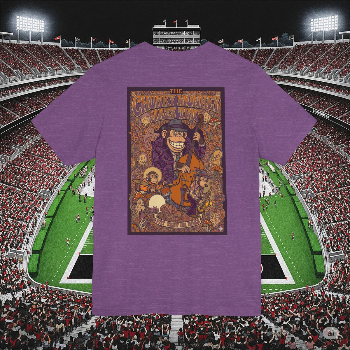 Vintage Style Fat Tony and the Chunky Monkey Trio Shirt - Retro Band Tee