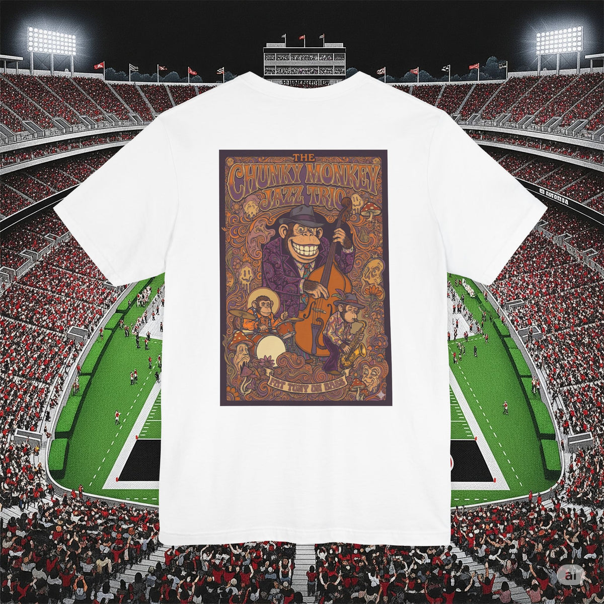 Vintage Style Fat Tony and the Chunky Monkey Trio Shirt - Retro Band Tee