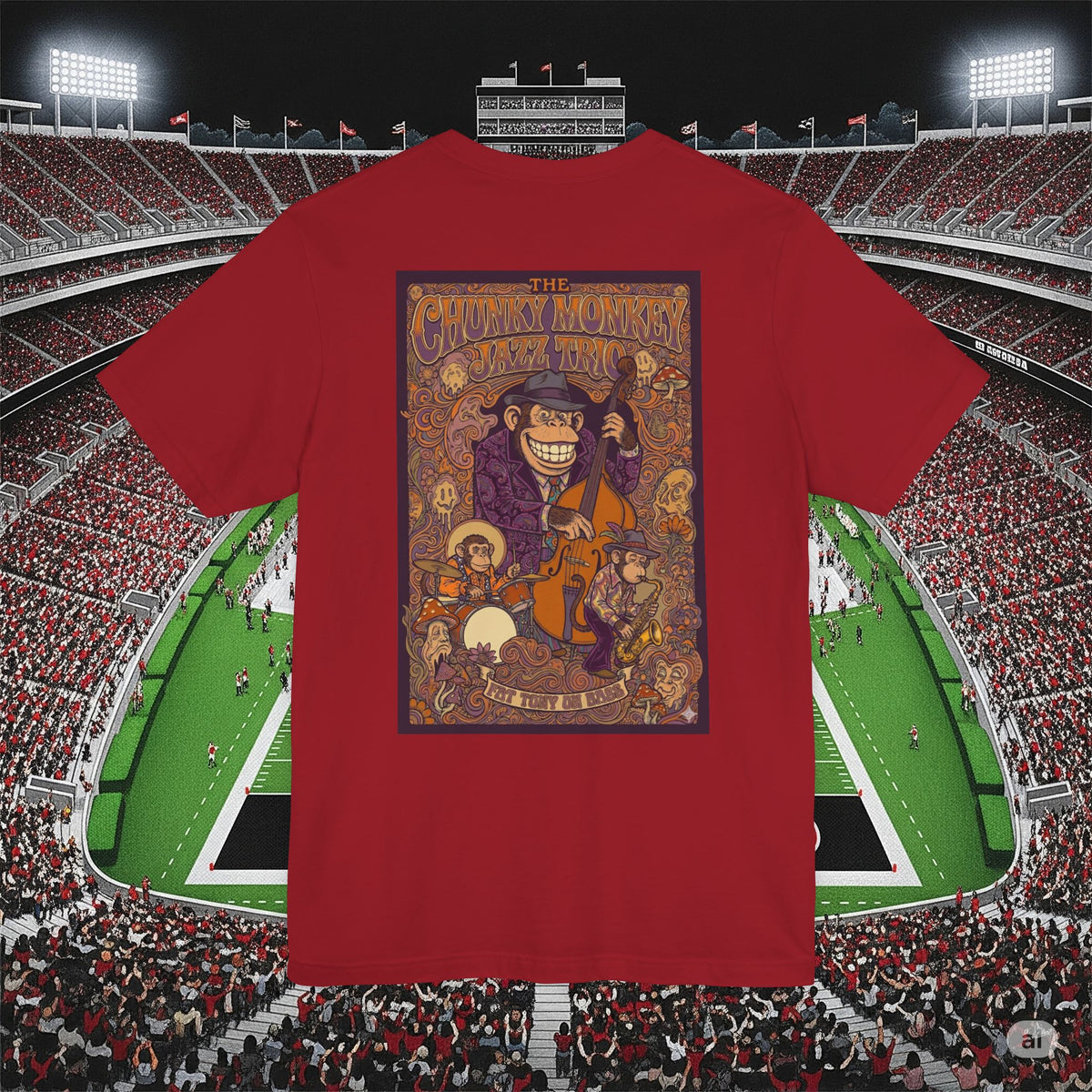 Vintage Style Fat Tony and the Chunky Monkey Trio Shirt - Retro Band Tee