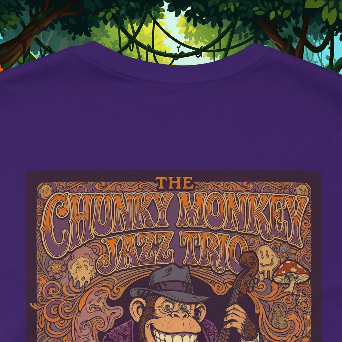 Vintage Style Fat Tony and the Chunky Monkey Trio Shirt - Retro Band Tee