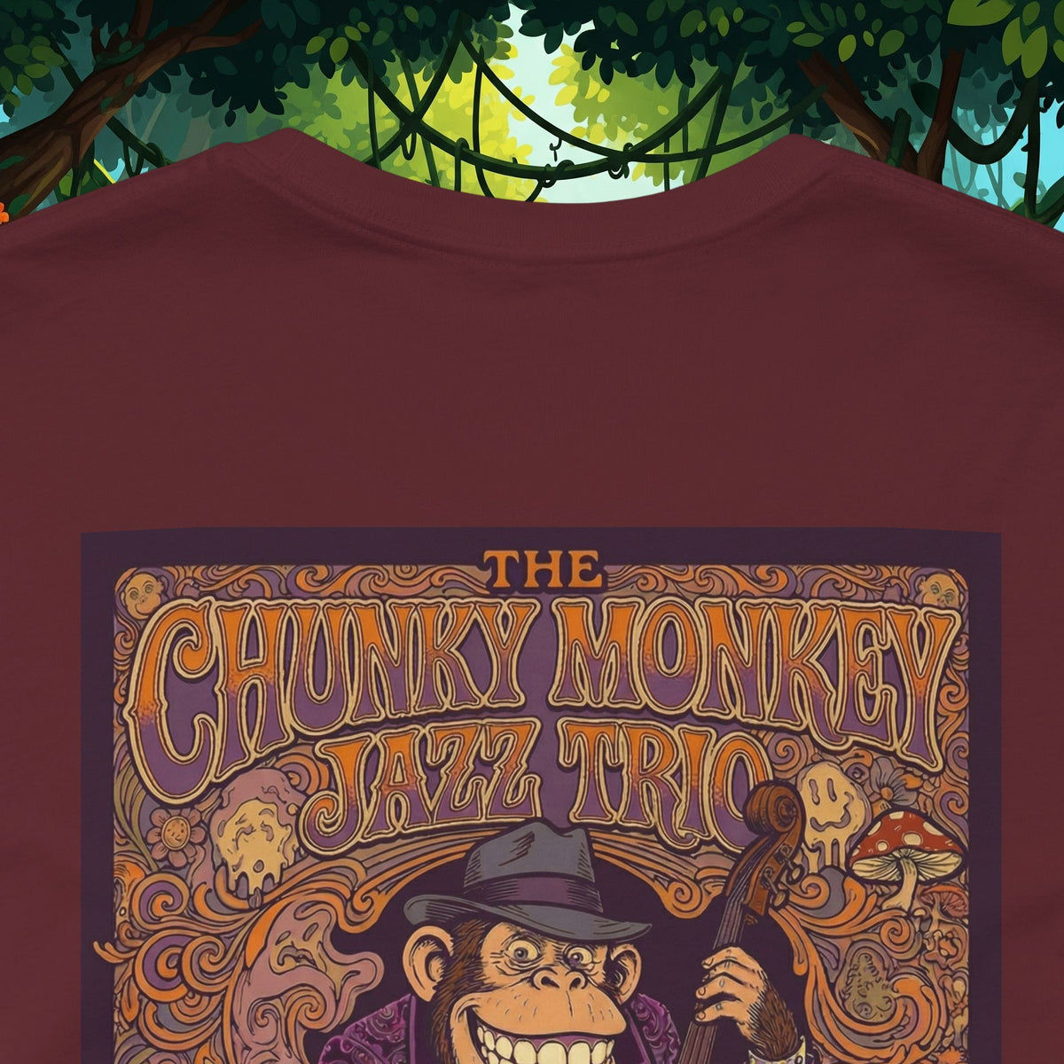 Vintage Style Fat Tony and the Chunky Monkey Trio Shirt - Retro Band Tee