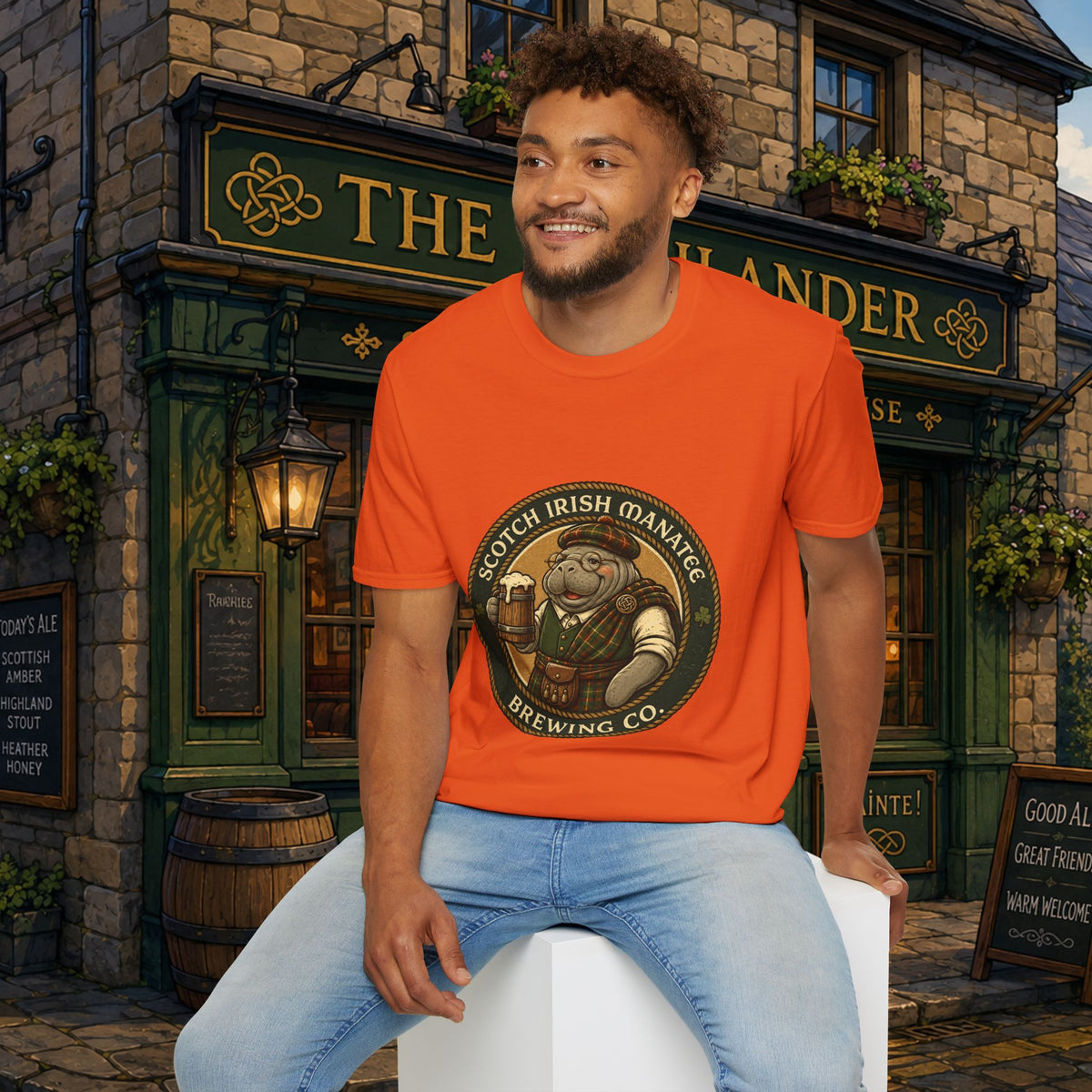 Scotch-Irish Manatee Brewing Company T-Shirt