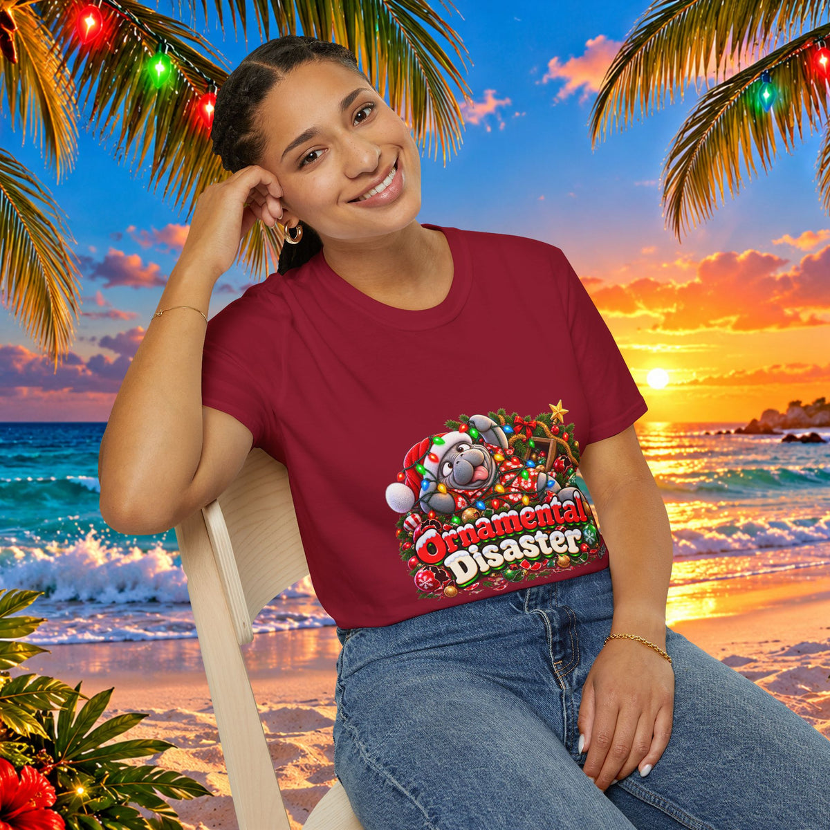 Ornamental Disaster Christmas T-Shirt