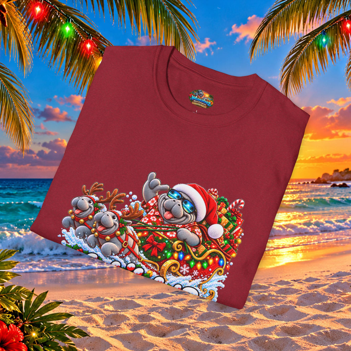 Sleighin’ It Christmas Holiday T-Shirt