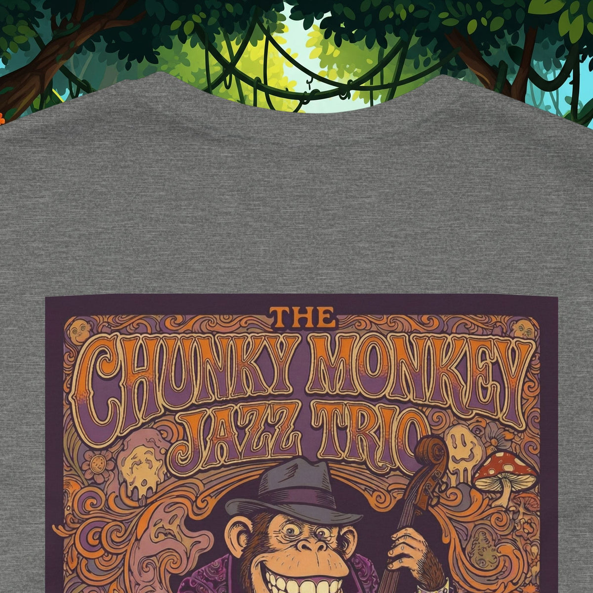 Vintage Style Fat Tony and the Chunky Monkey Trio Shirt - Retro Band Tee