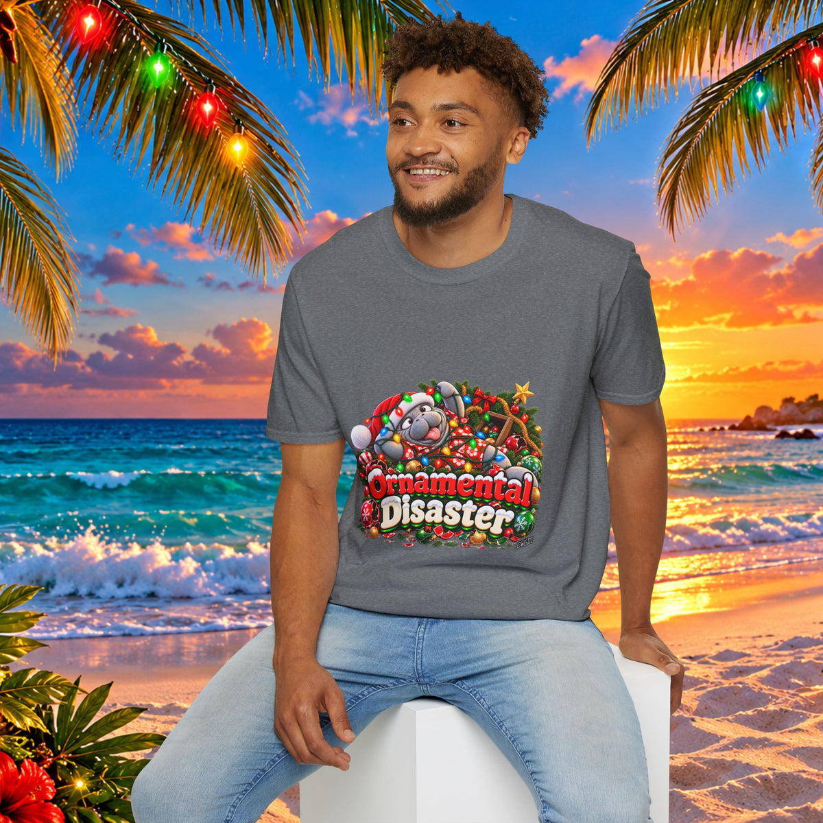 Ornamental Disaster Christmas T-Shirt