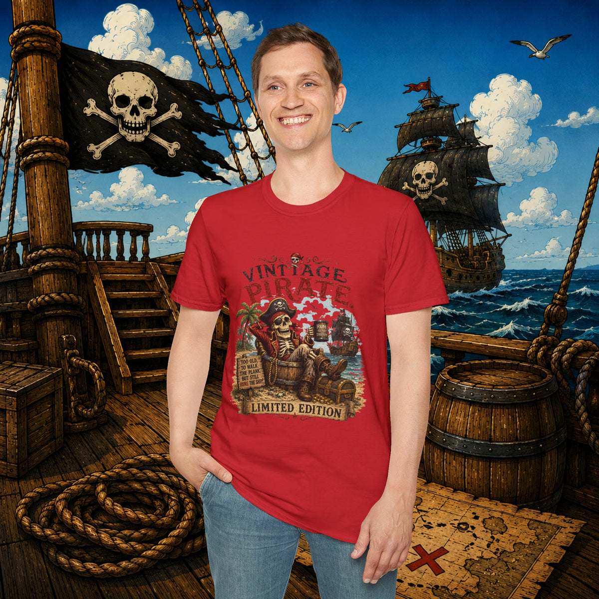 Vintage Pirate Limited Edition T-Shirt