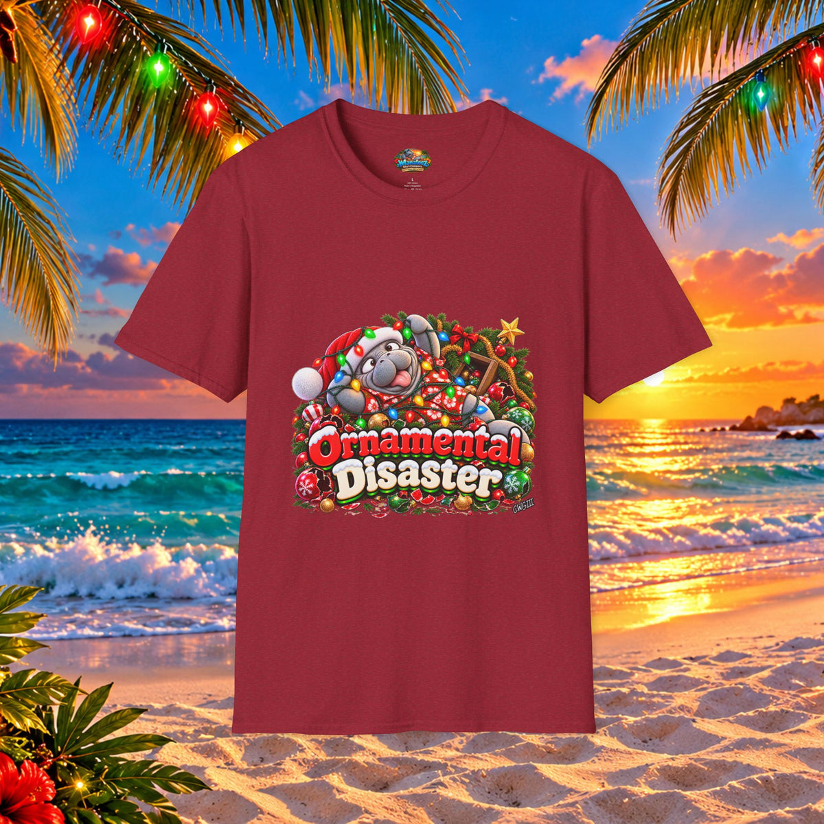 Ornamental Disaster Christmas T-Shirt