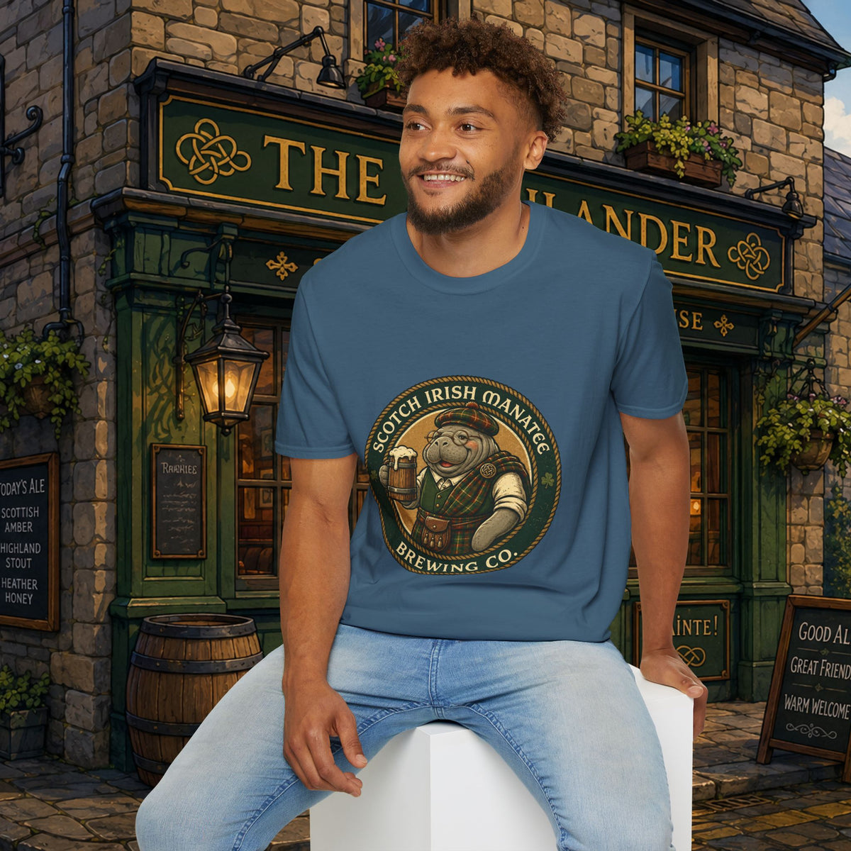 Scotch-Irish Manatee Brewing Company T-Shirt