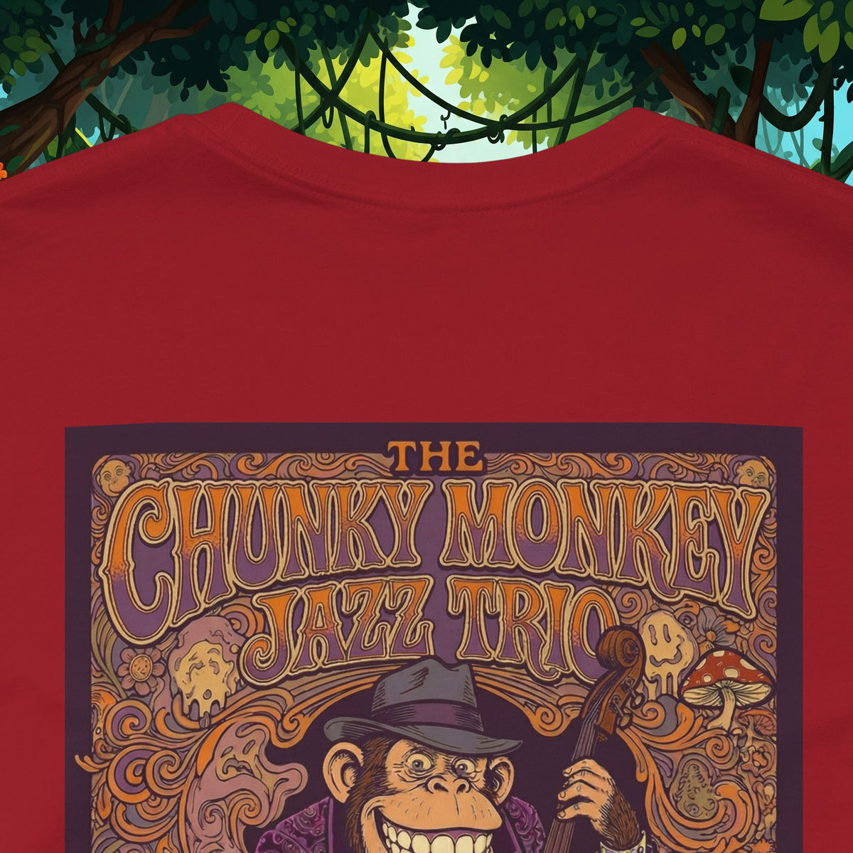 Vintage Style Fat Tony and the Chunky Monkey Trio Shirt - Retro Band Tee