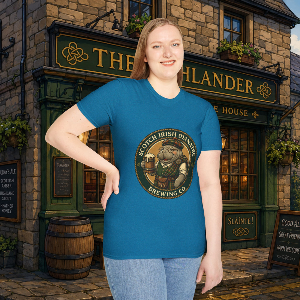 Scotch-Irish Manatee Brewing Company T-Shirt