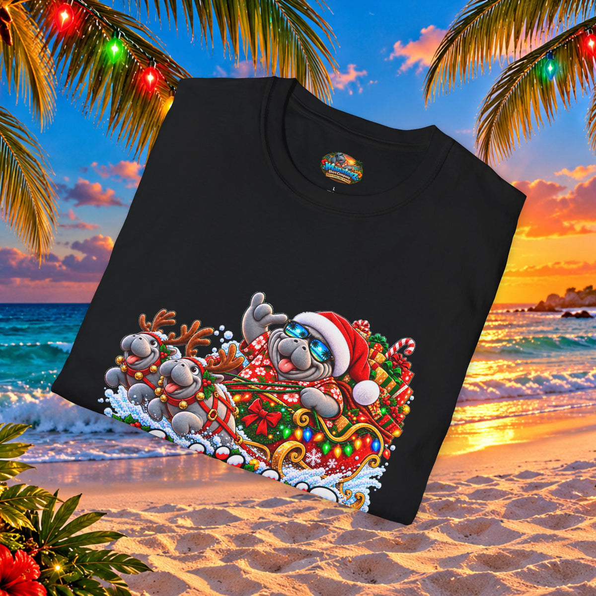 Sleighin’ It Christmas Holiday T-Shirt