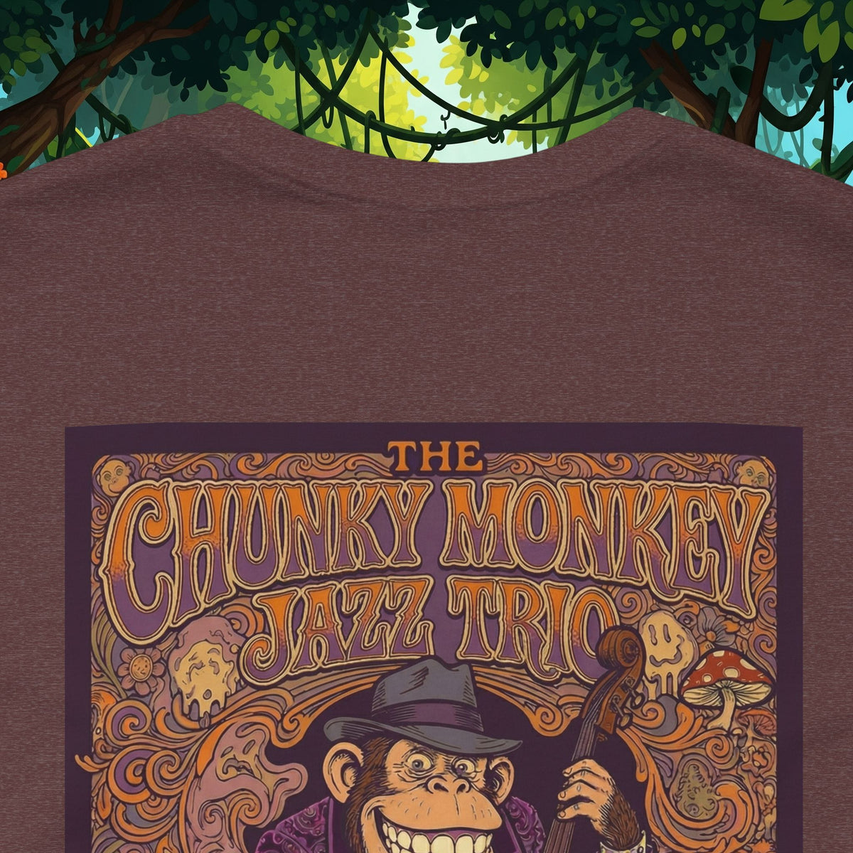 Vintage Style Fat Tony and the Chunky Monkey Trio Shirt - Retro Band Tee