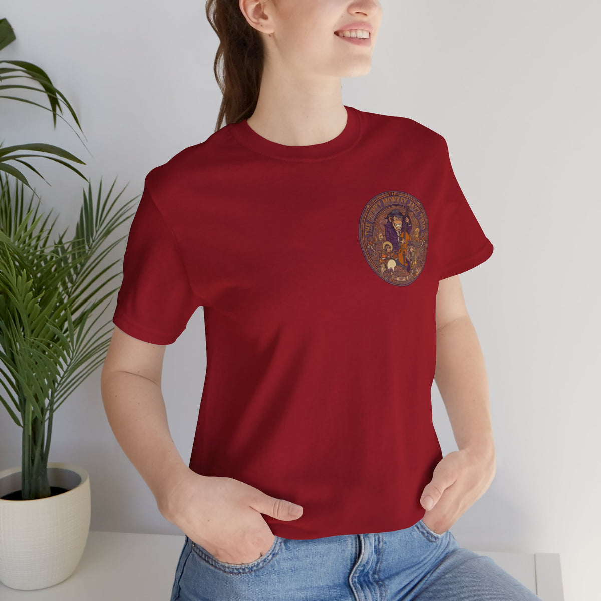 Vintage Style Fat Tony and the Chunky Monkey Trio Shirt - Retro Band Tee