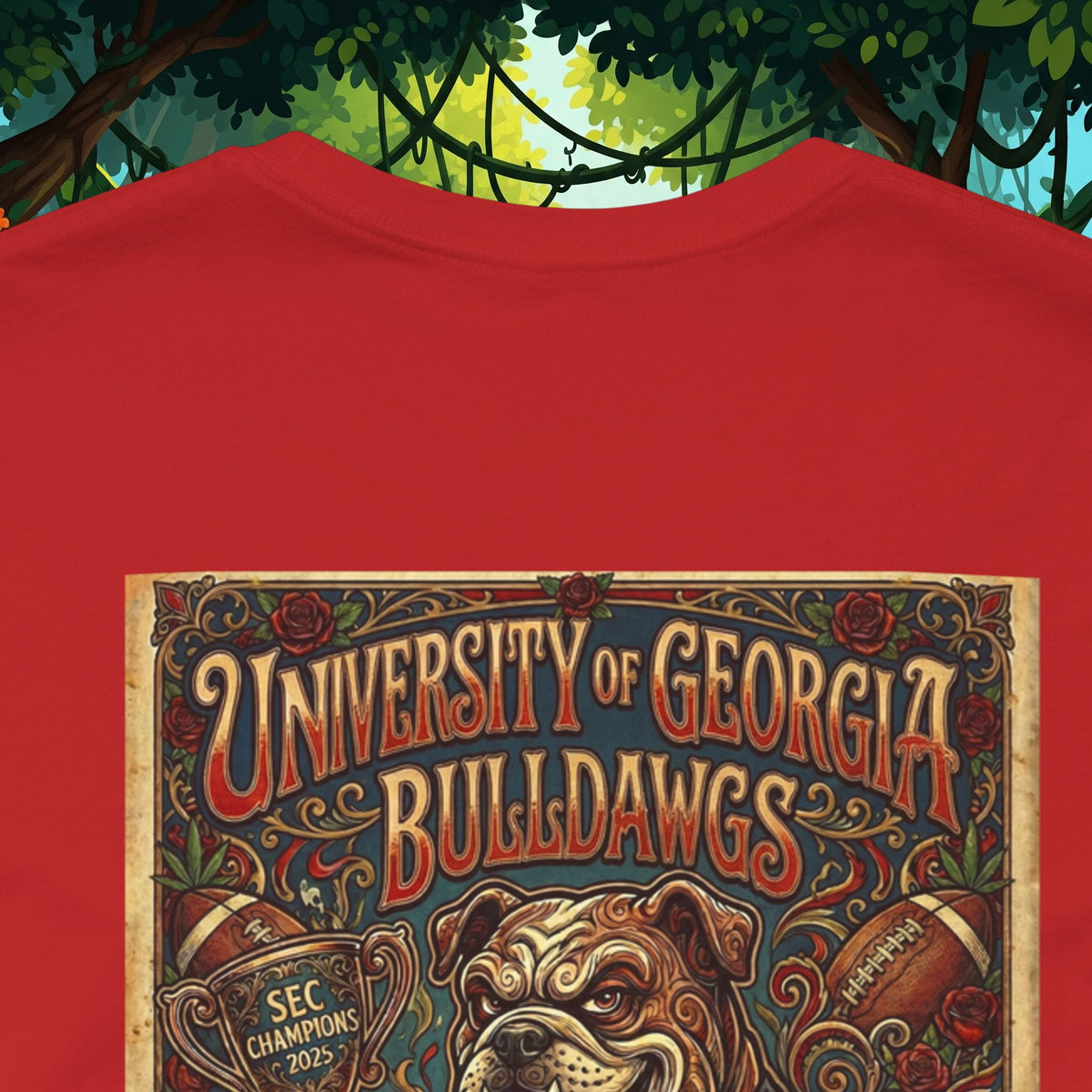 Georgia Bulldogs 2025 SEC Champions T-Shirt