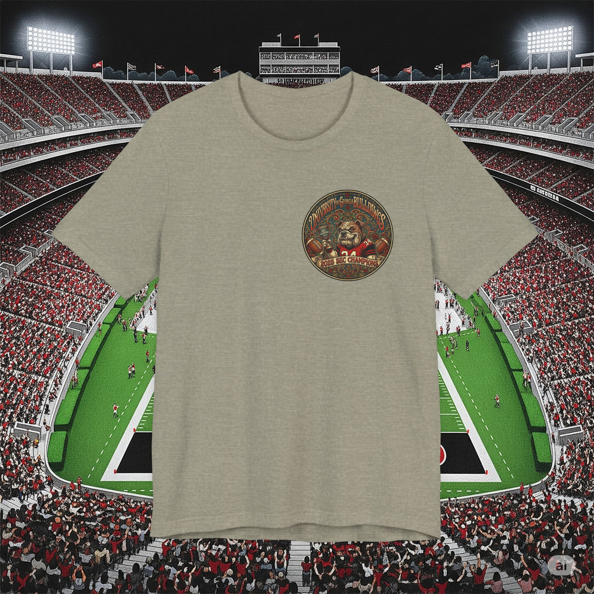 Georgia Bulldogs 2025 SEC Champions T-Shirt
