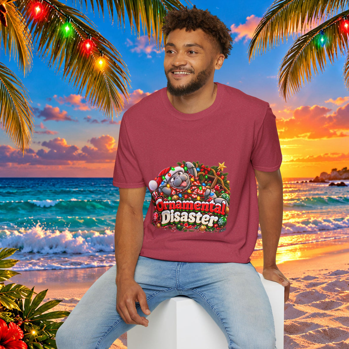 Ornamental Disaster Christmas T-Shirt