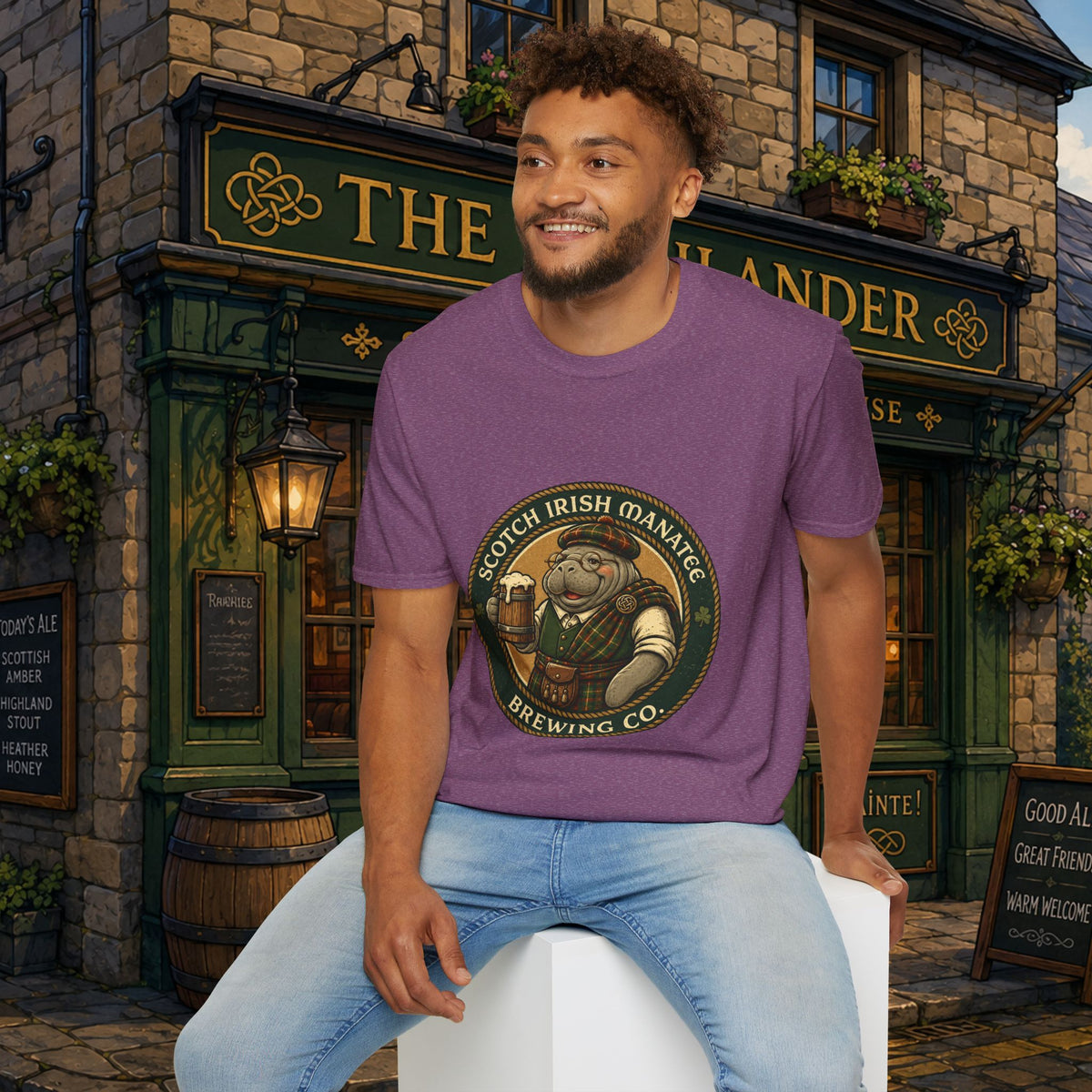 Scotch-Irish Manatee Brewing Company T-Shirt