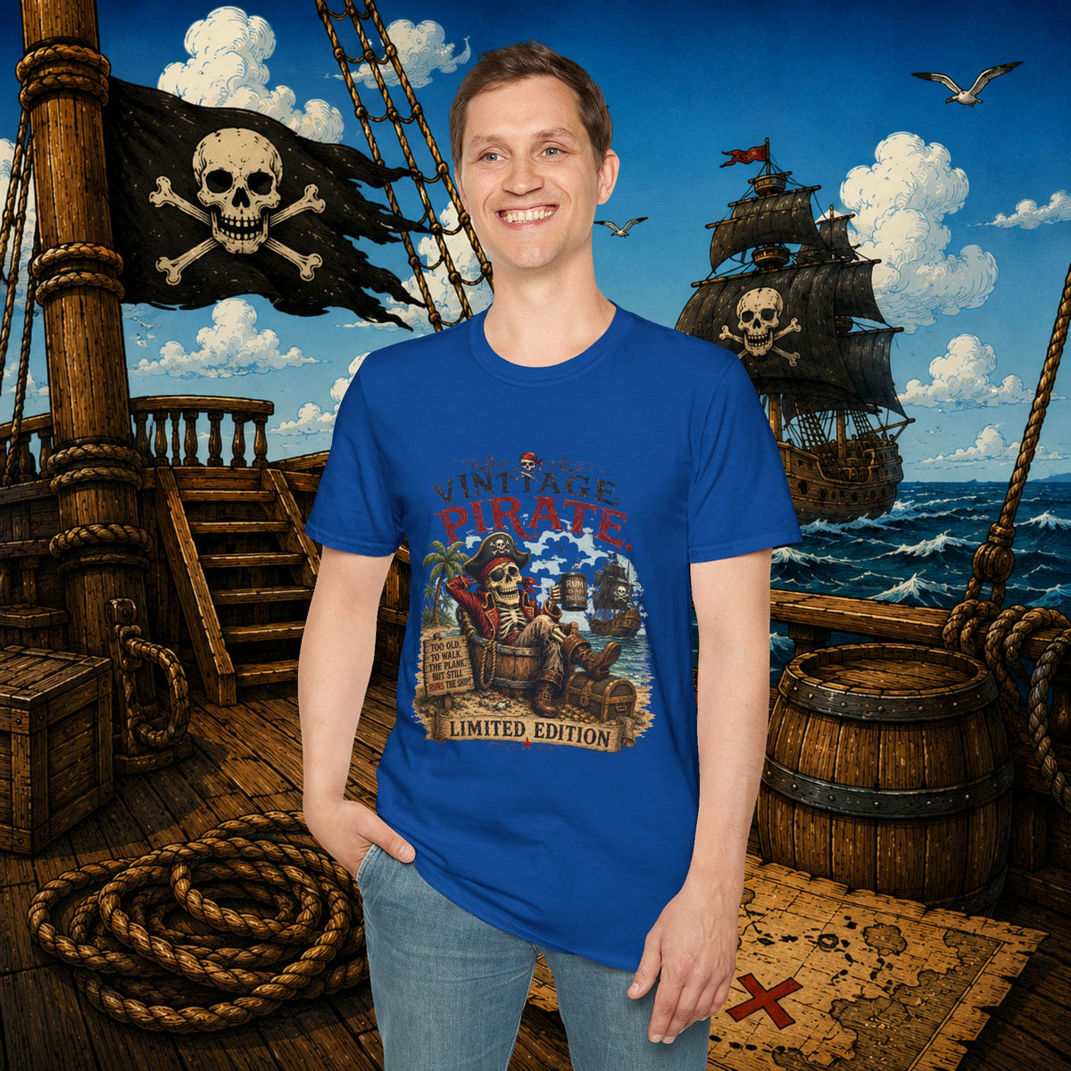 Vintage Pirate Limited Edition T-Shirt