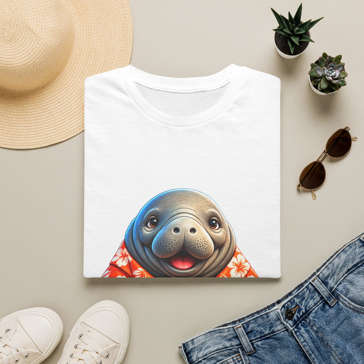Bagel the Tropical Manatee T-Shirt