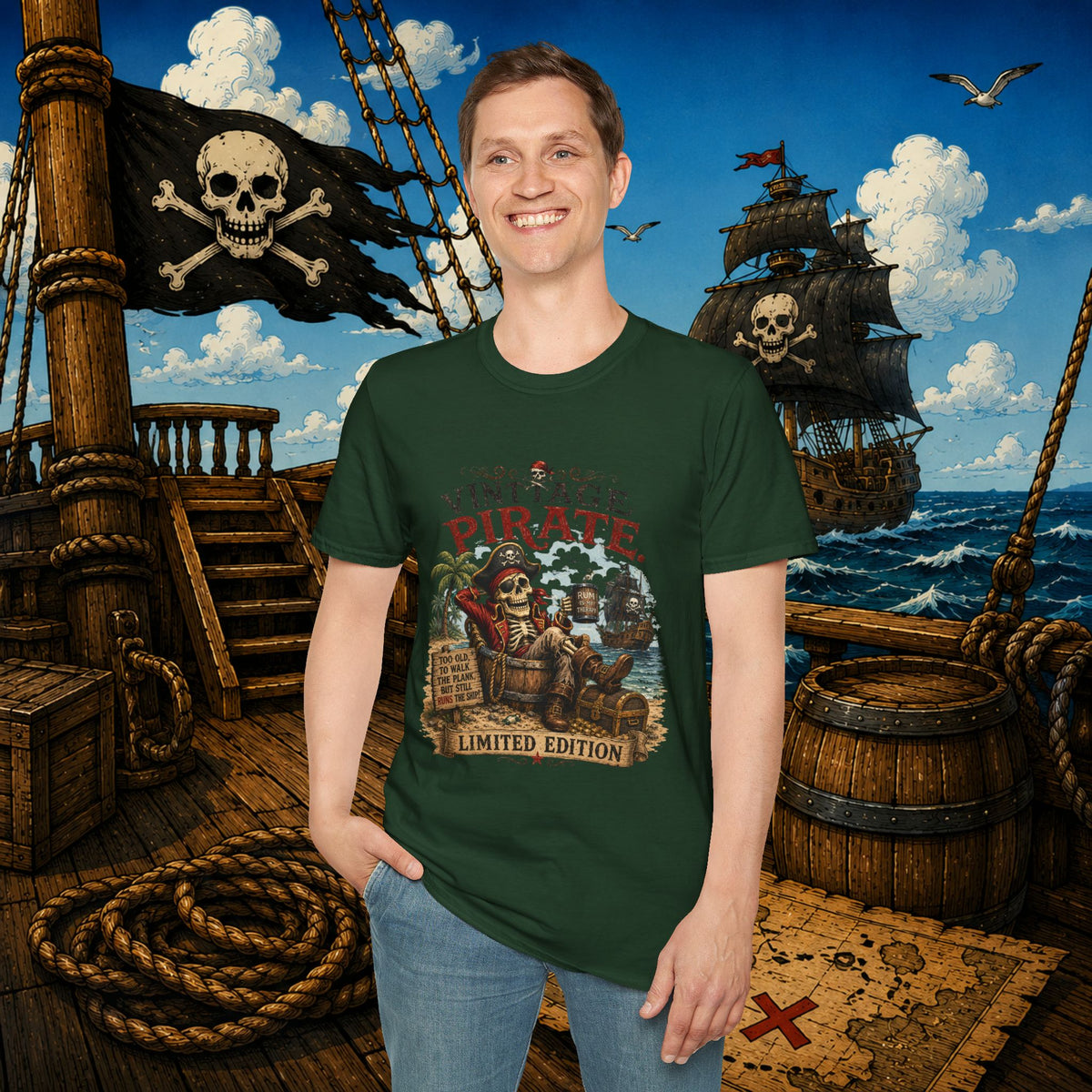 Vintage Pirate Limited Edition T-Shirt