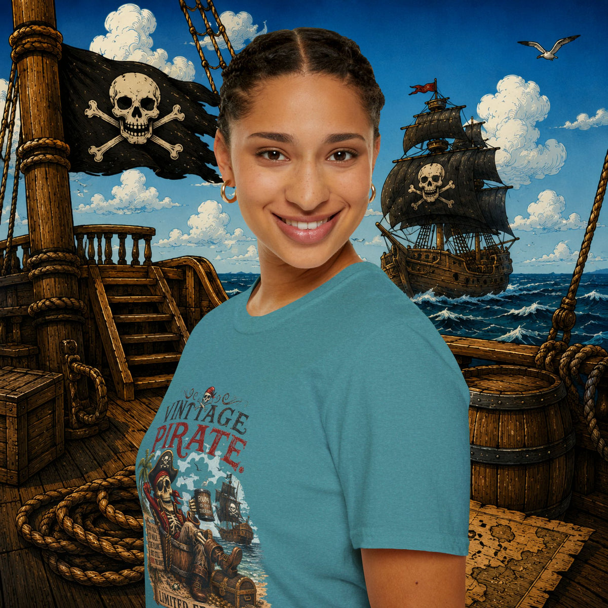 Vintage Pirate Limited Edition T-Shirt