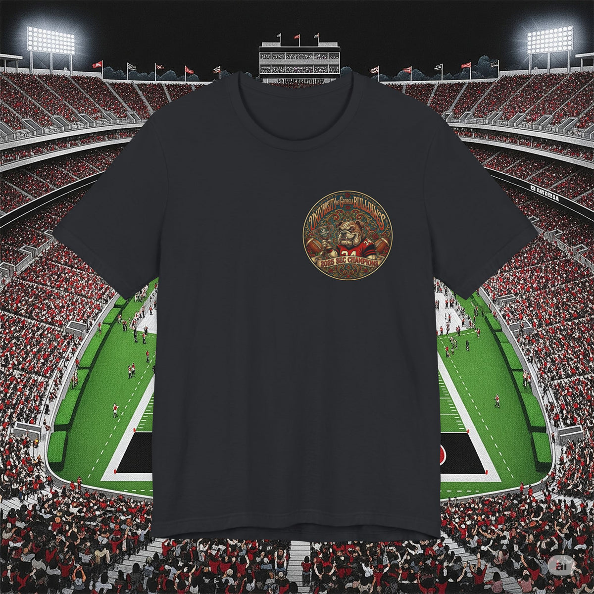 Georgia Bulldogs 2025 SEC Champions T-Shirt