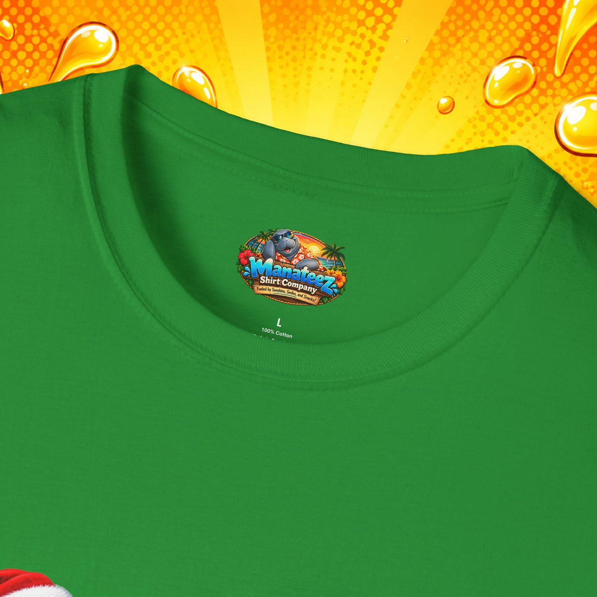 Santa’s on Island Time Christmas Beach T-Shirt
