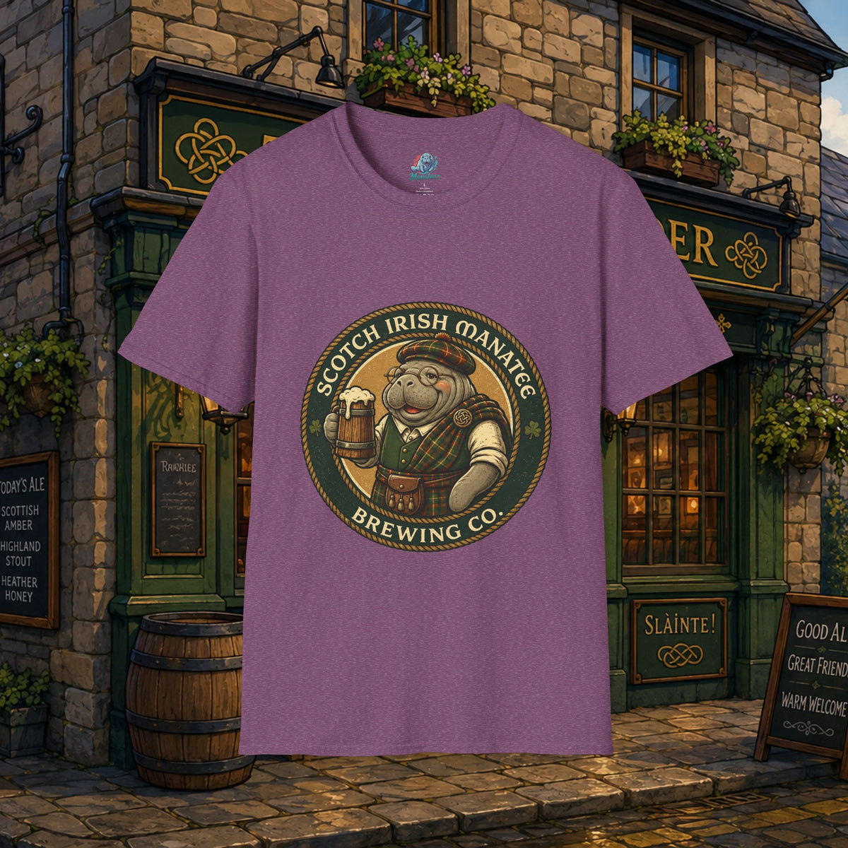 Scotch-Irish Manatee Brewing Company T-Shirt