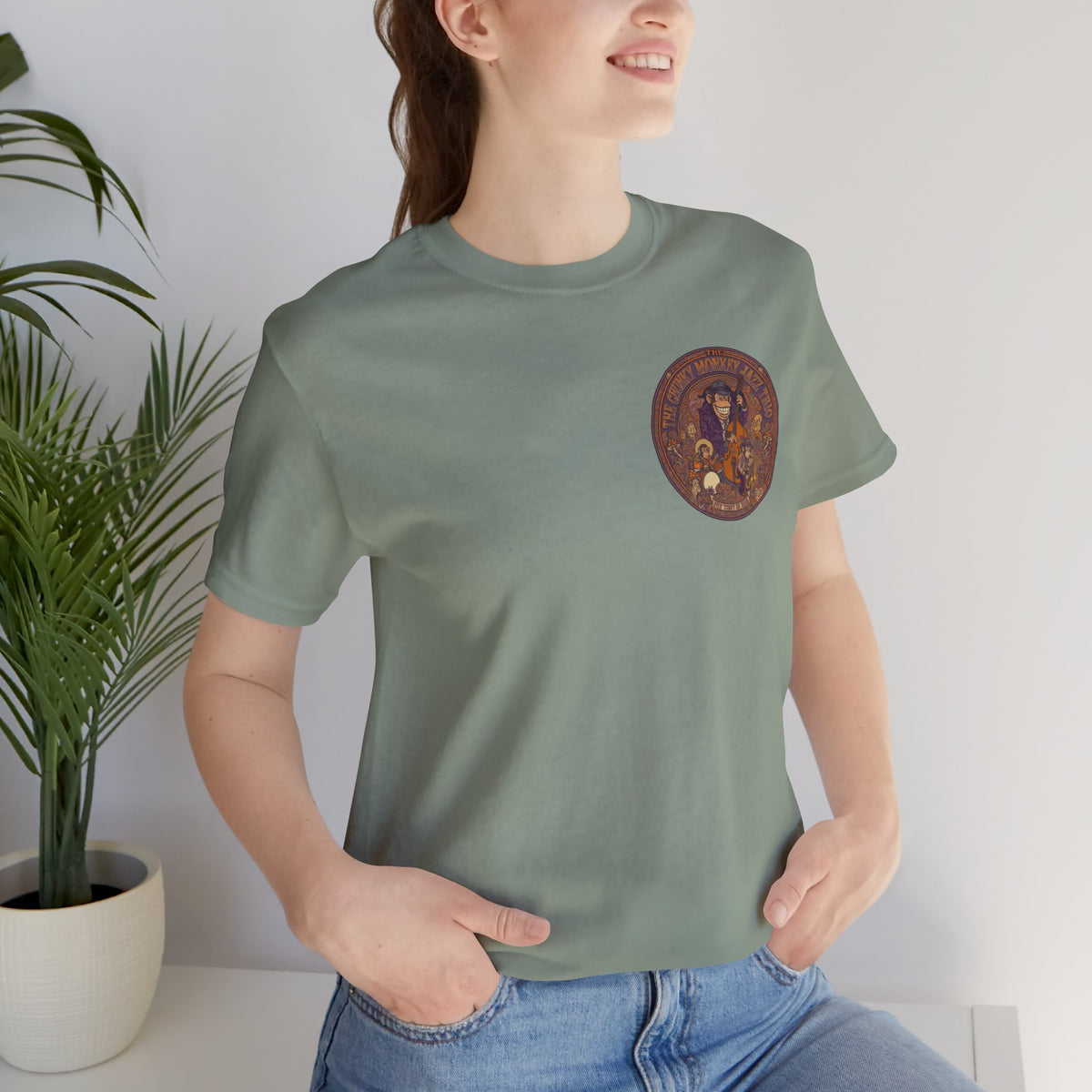 Vintage Style Fat Tony and the Chunky Monkey Trio Shirt - Retro Band Tee
