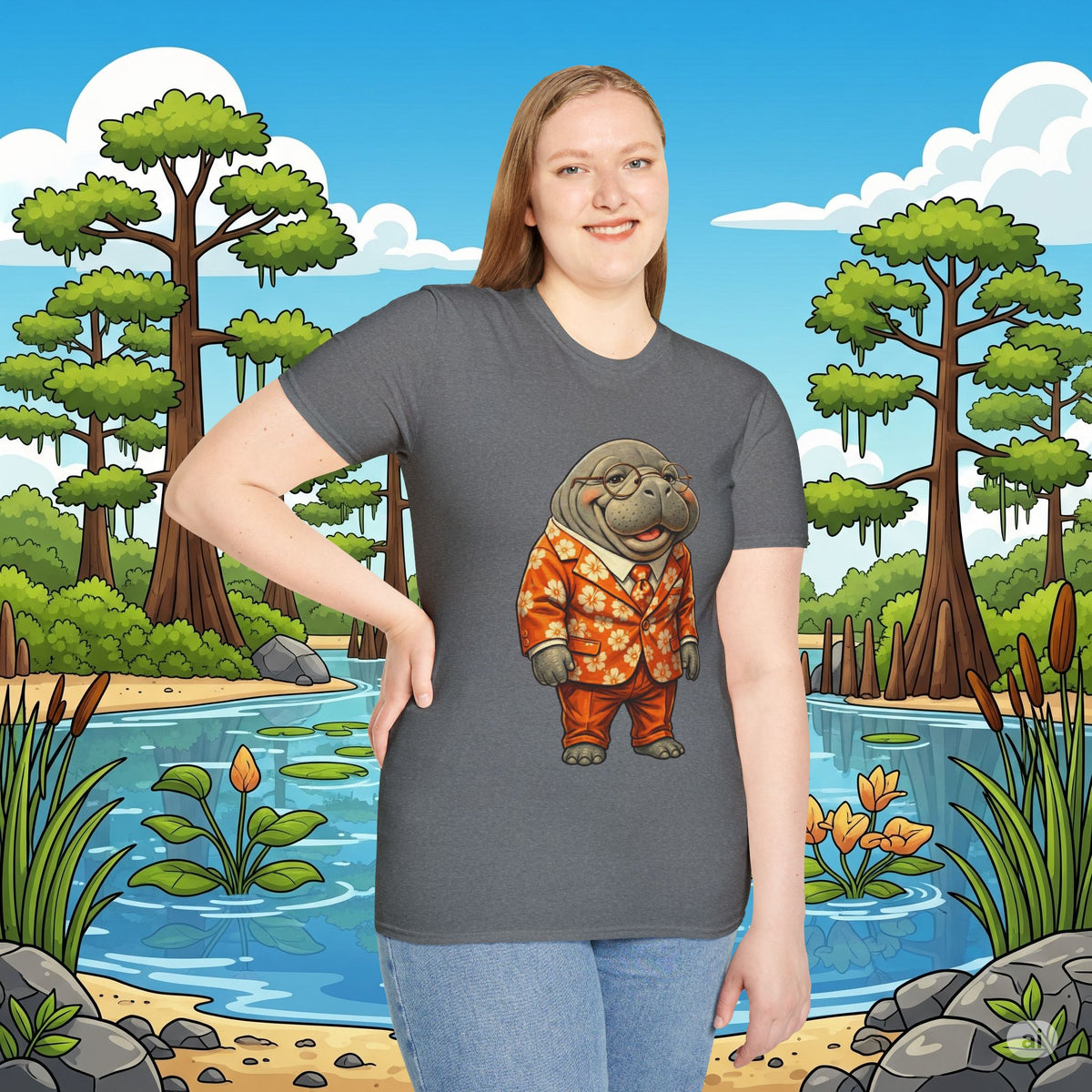 Stylin’ & Profilin’ Manatee T-Shirt