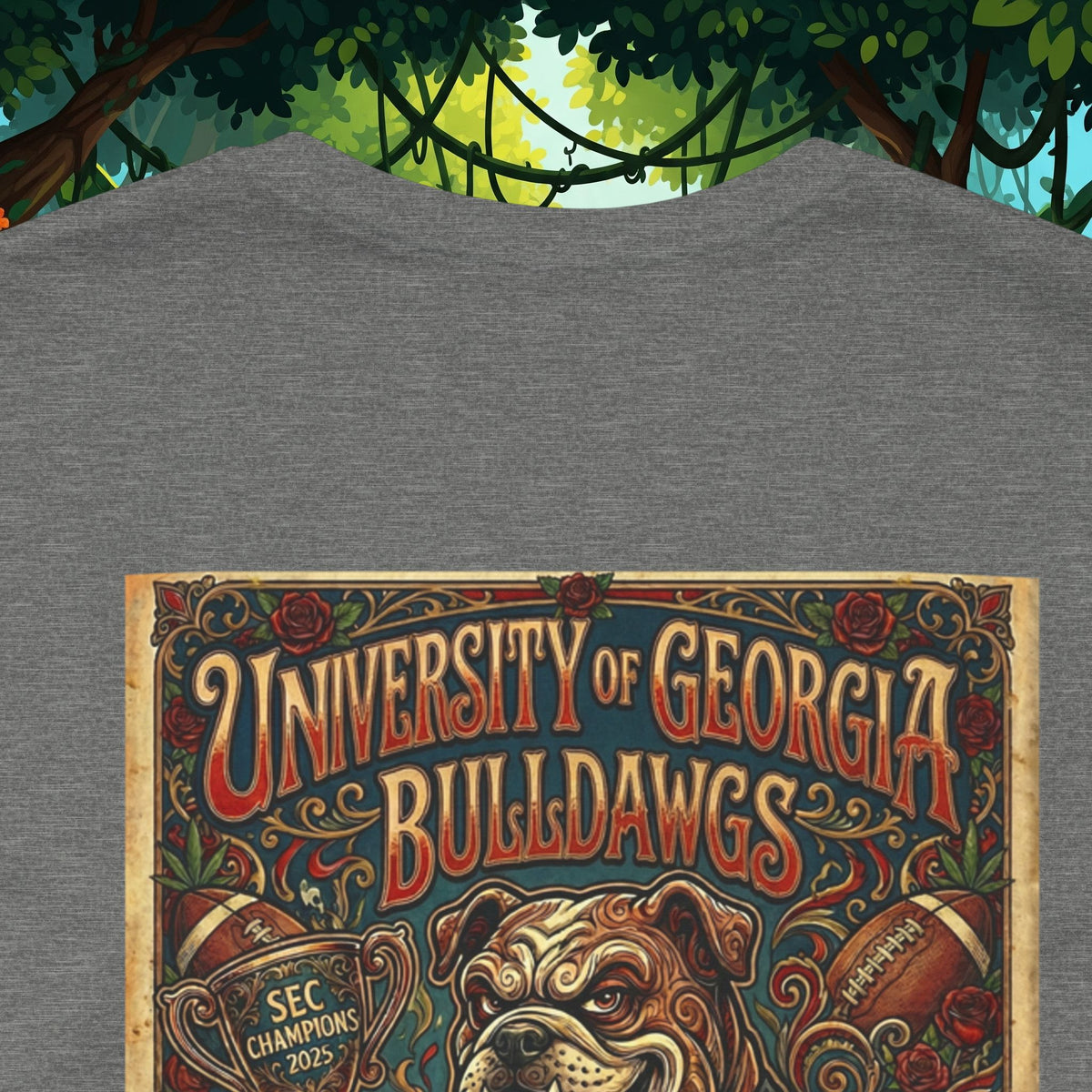 Georgia Bulldogs 2025 SEC Champions T-Shirt