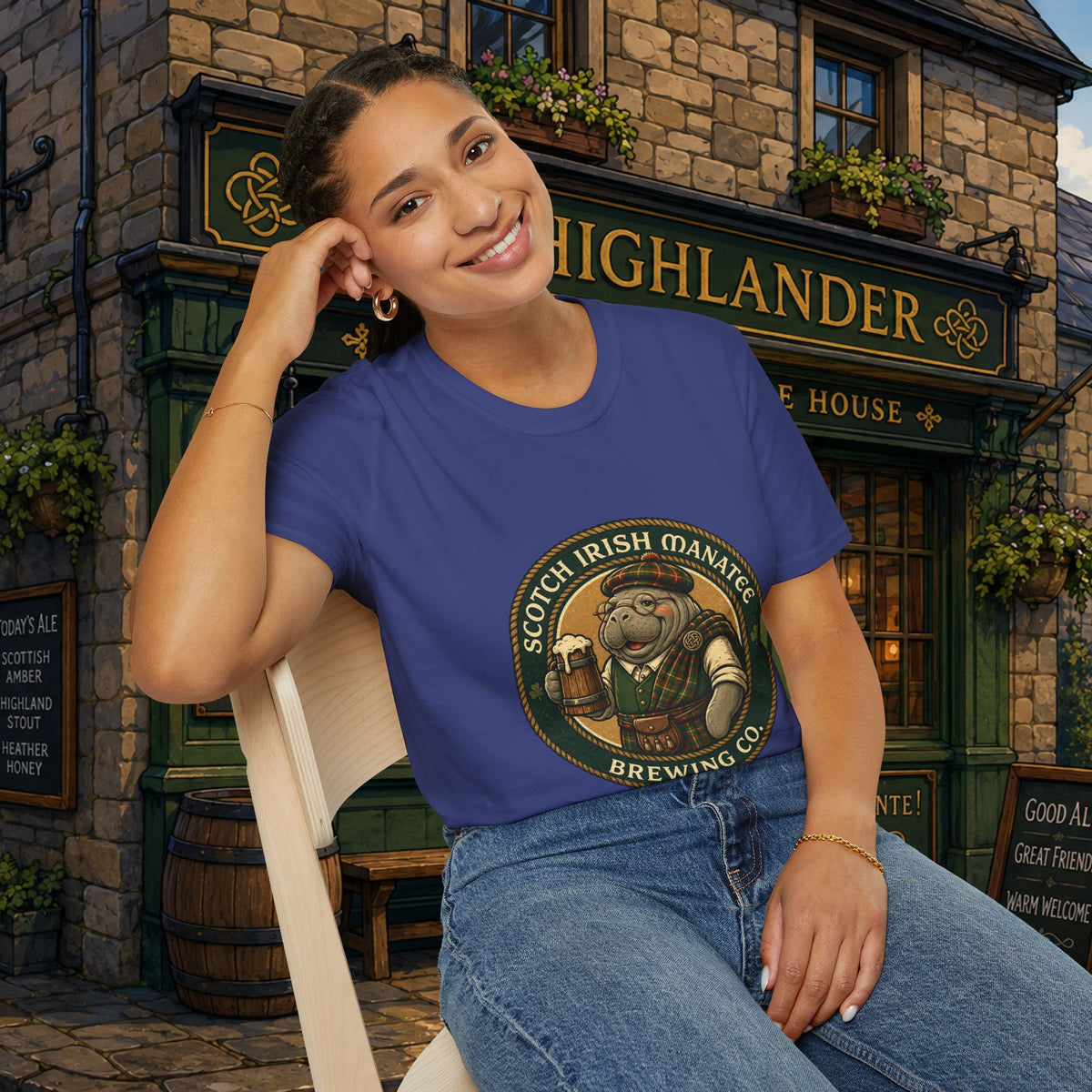Scotch-Irish Manatee Brewing Company T-Shirt