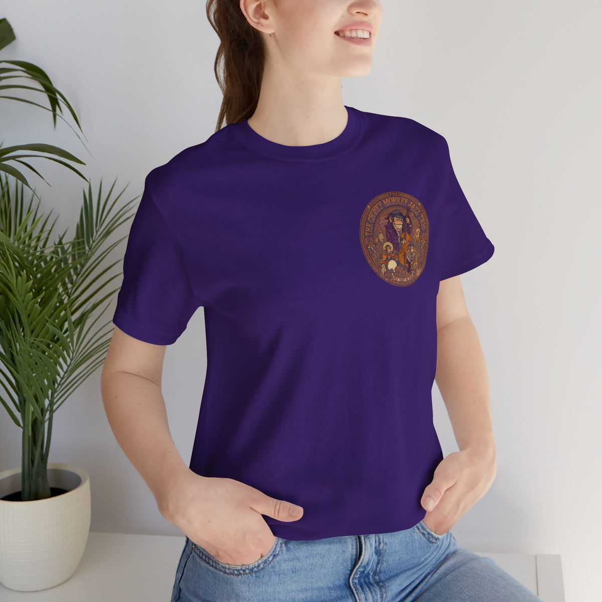 Vintage Style Fat Tony and the Chunky Monkey Trio Shirt - Retro Band Tee