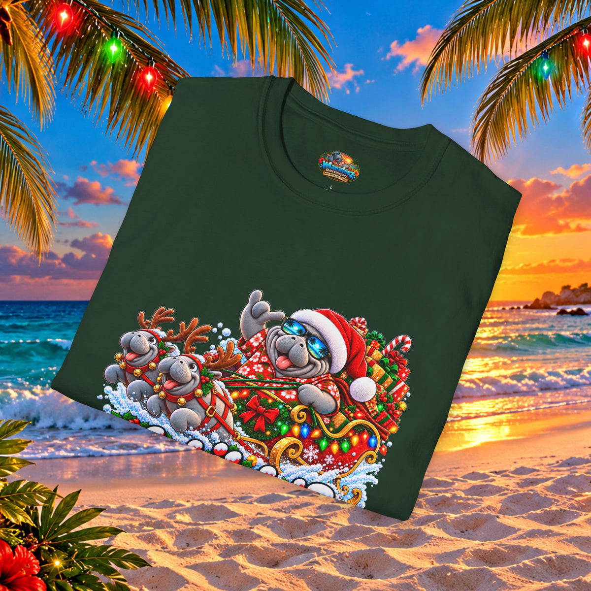 Sleighin’ It Christmas Holiday T-Shirt