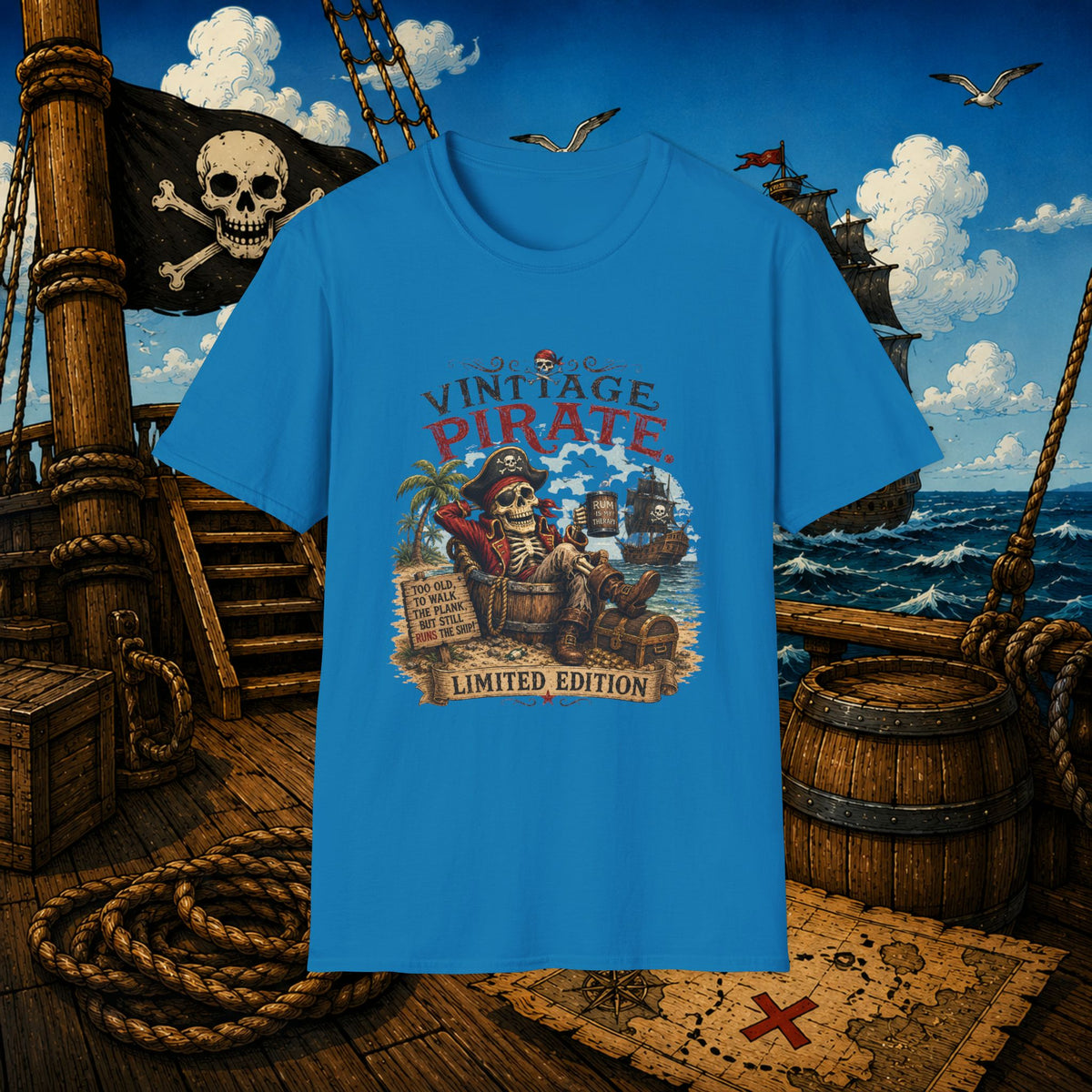 Vintage Pirate Limited Edition T-Shirt