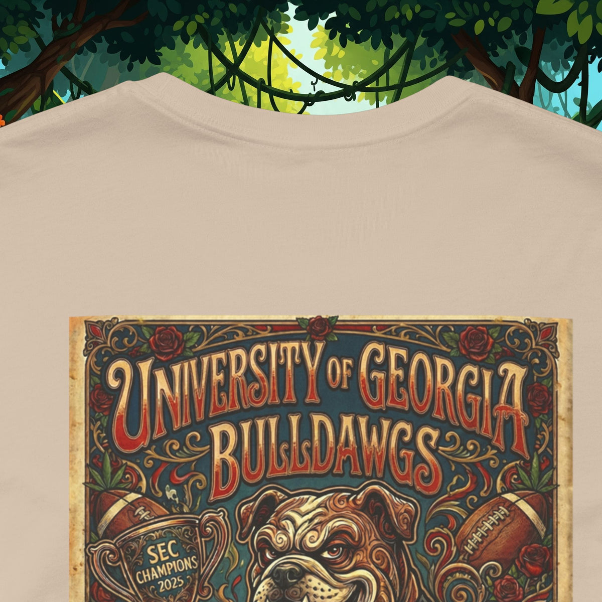 Georgia Bulldogs 2025 SEC Champions T-Shirt