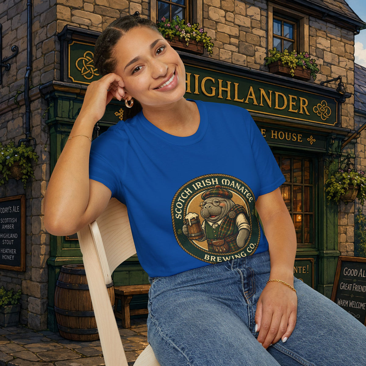 Scotch-Irish Manatee Brewing Company T-Shirt