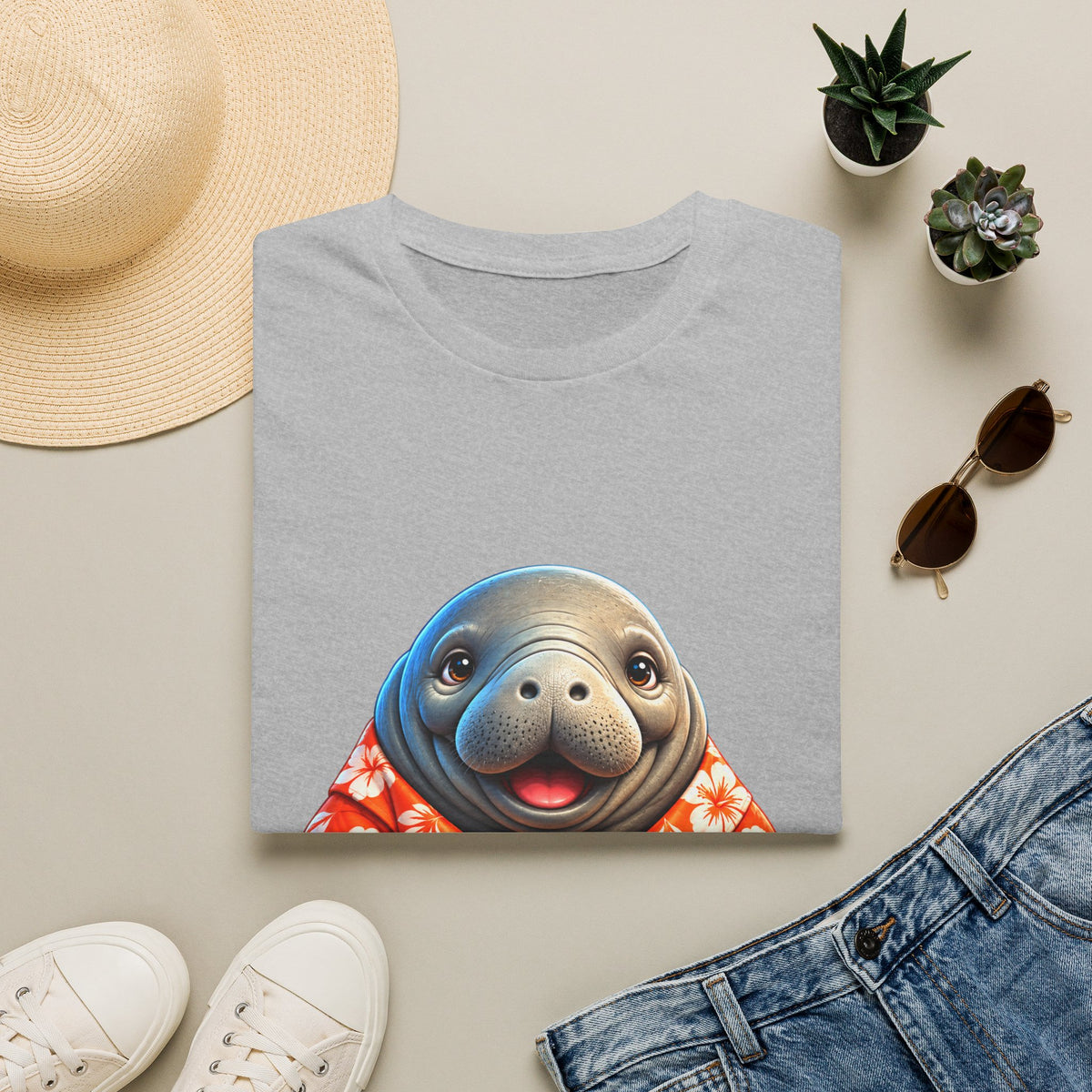 Bagel the Tropical Manatee T-Shirt