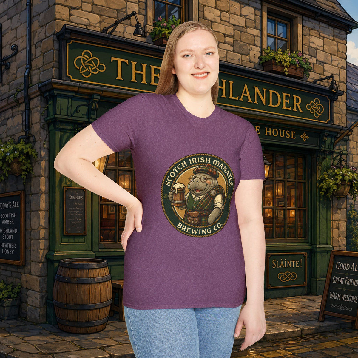 Scotch-Irish Manatee Brewing Company T-Shirt
