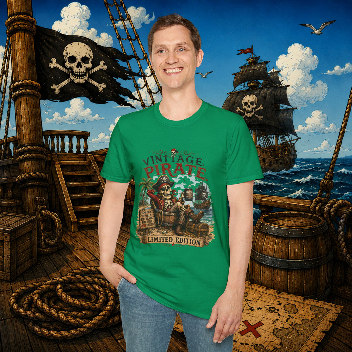 Vintage Pirate Limited Edition T-Shirt