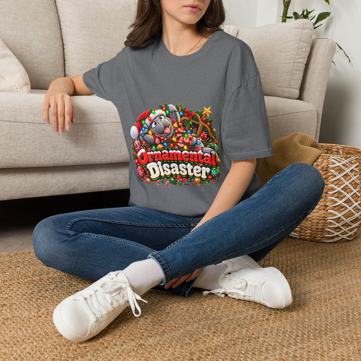 Ornamental Disaster Christmas T-Shirt