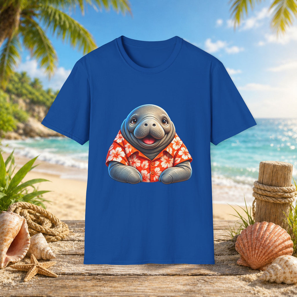Bagel the Tropical Manatee T-Shirt