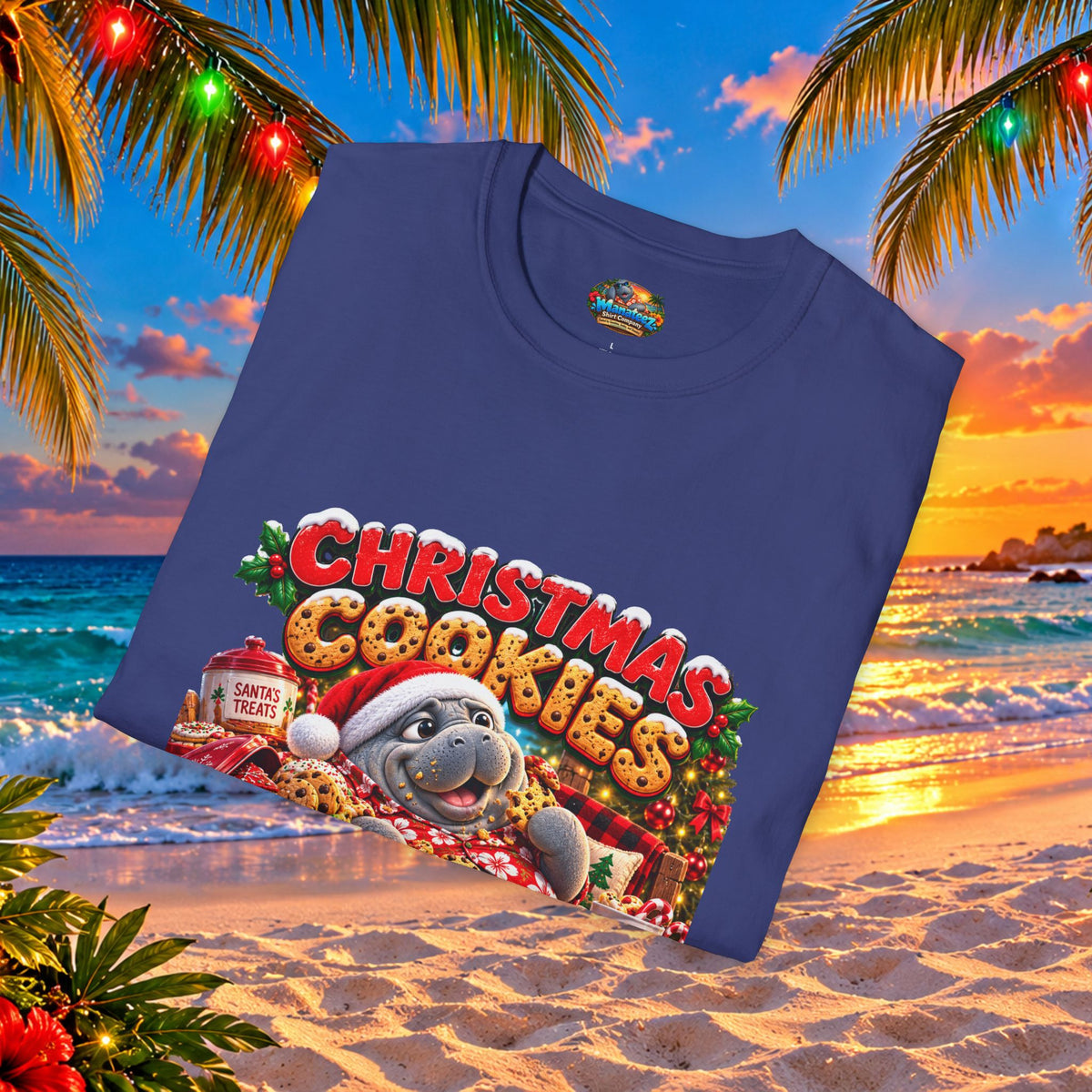 Christmas Cookies Emotional Support Snacks T-Shirt