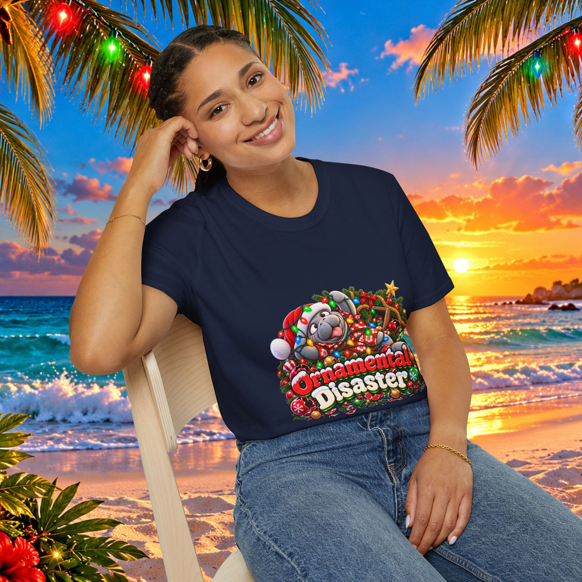 Ornamental Disaster Christmas T-Shirt