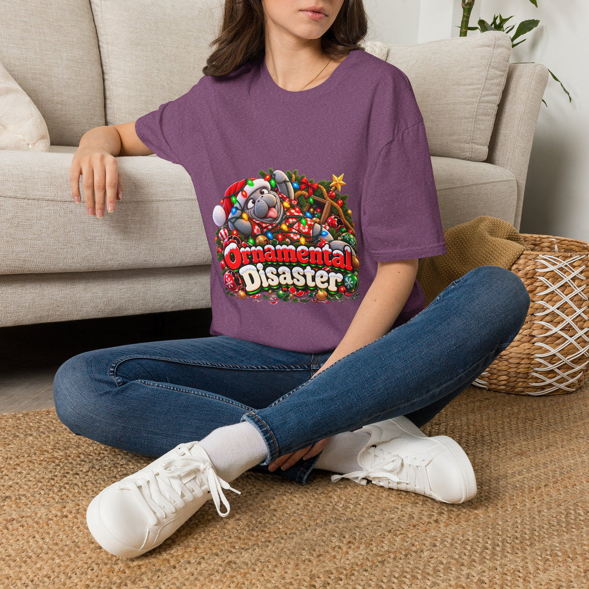 Ornamental Disaster Christmas T-Shirt
