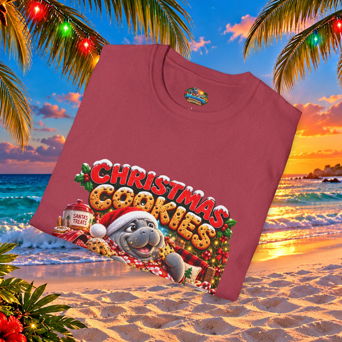 Christmas Cookies Emotional Support Snacks T-Shirt